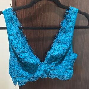 Teal Lace Bralette
